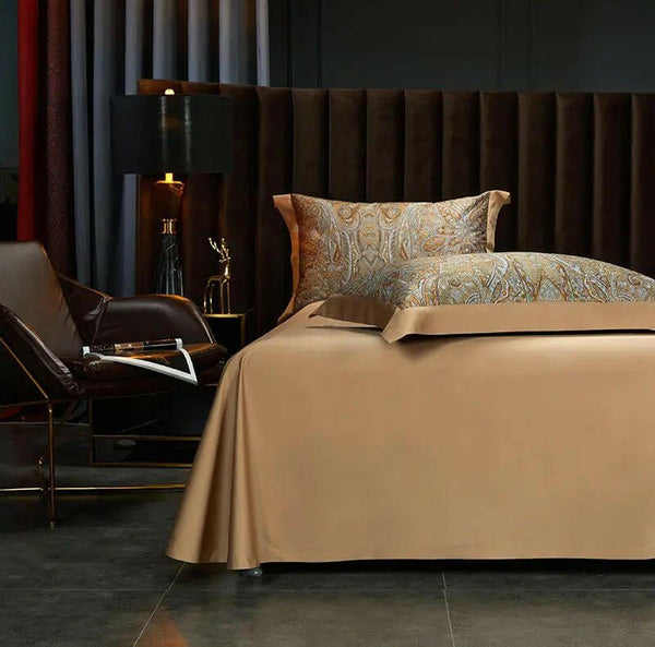 140 Cotton Satin Digital Printed Four - piece Bedding Set - Textilura