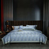 140 Cotton Satin Digital Printed Four - piece Bedding Set - Textilura