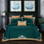 4 - piece Long - Staple Cotton Embroidered Bedding Sets - Textilura