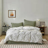 Cotton Washed Double-layer Yarn Four-piece Bedding Set - Textilura