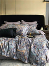 Long-staple Cotton Printed Four-piece Bedding Set Cotton Bedding - Textilura