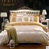 Luxury European Bedding Satin Jacquard Modal Cotton Tencel Set - Textilura