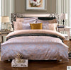 Luxury European Bedding Satin Jacquard Modal Cotton Tencel Set - Textilura