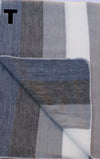 Alpaca Bed Blanket - Striped
