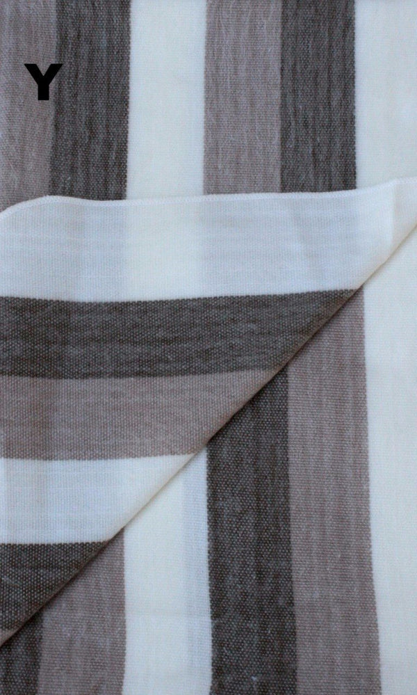 Alpaca Bed Blanket - Striped