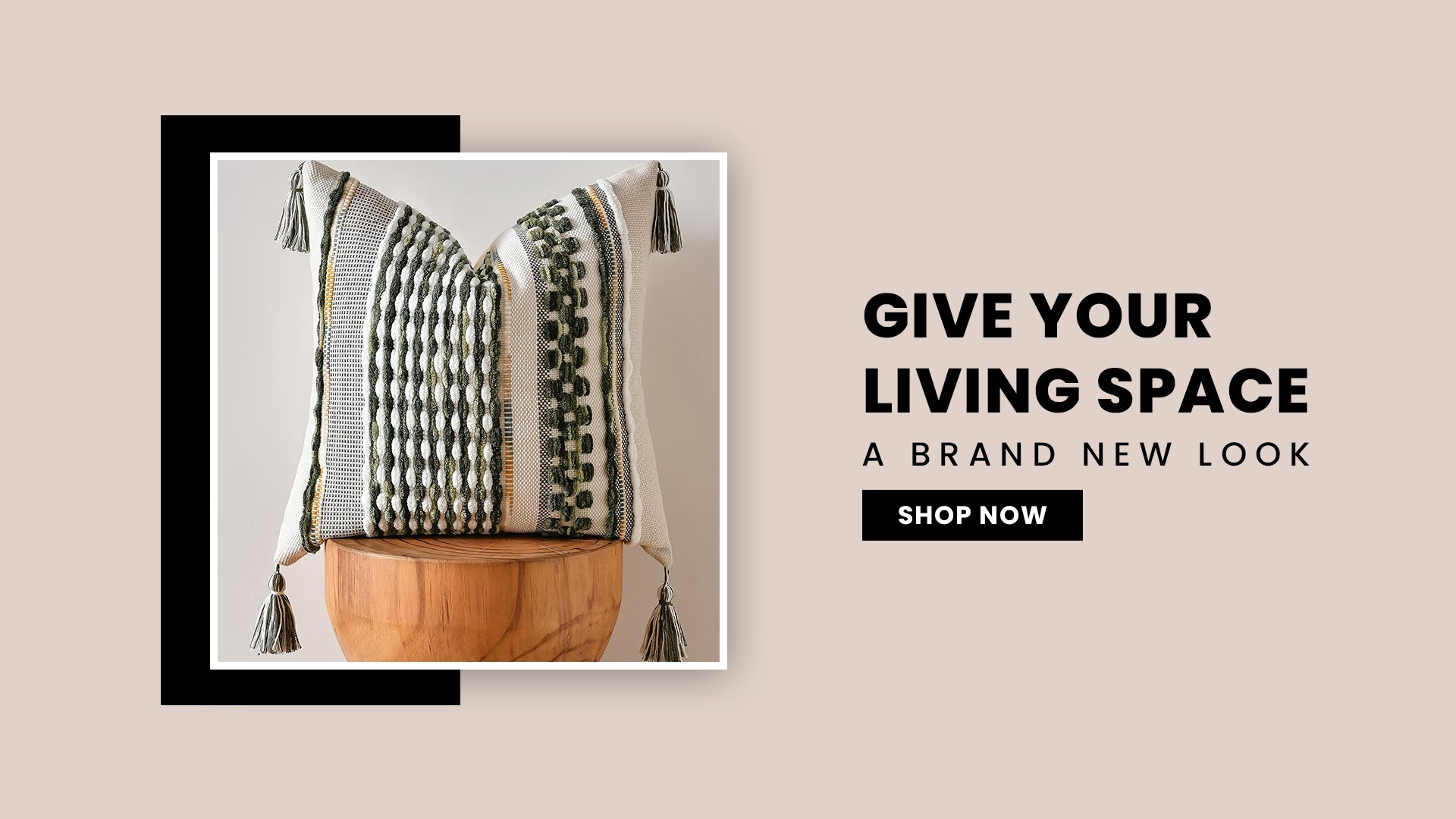 Cozy decorative cushion placed on a soft lounge chair, adding charm to minimalist interiors