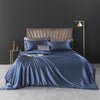 European - style Washed Silk Four - piece Set Can Not Afford The Ball Silky Nude Sleep Solid Color Summer Bedding - Textilura
