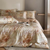 Flower Tencel Digital Printed Four - piece Bedding Set - Textilura