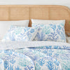 Blue Coral Quilt - Amelia Island
