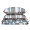 Striped Coral Quilt Set - St. Croix Collection