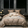 Long - staple Cotton Four - piece Set Jacquard Quilt Cover Bed Sheet Bedding - Textilura