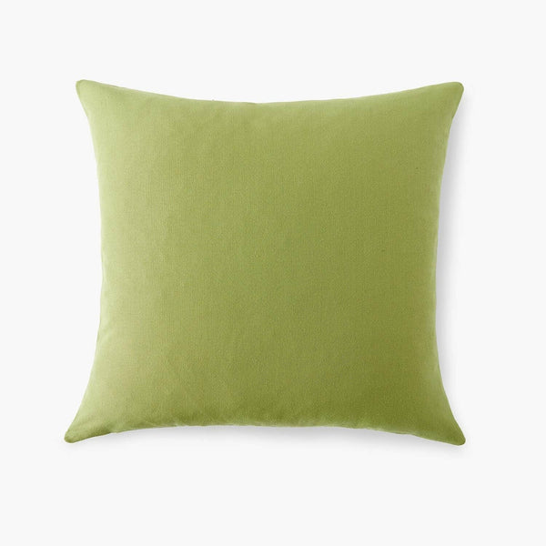 Pack of 2 Farmhouse Decorative Solid Square Throw Pillow Covers Classic Burlap Cushion Cover Rustic Retro Home Decor for Couch Bedroom Chair 18 X 18 Inch Green - Textilura