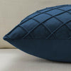 Pack of 2 Velvet Throw Pillows Sofa Decorative Throw Pillow Covers 12X20 Soft Solid Cushion Case for Bedroom Car Outdoors Dark Blue - Textilura