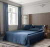 Solid Color Silk Four - piece Set Bed Sheet And Pillowcase Bedding - Textilura