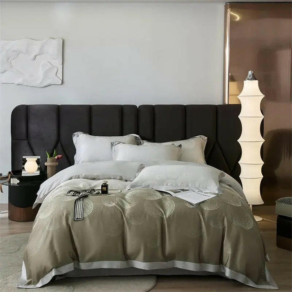 Spring And Summer New Home Textile Tencel Four - piece Set Bedding - Textilura