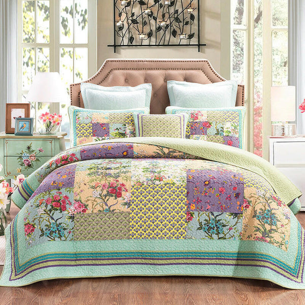 Soft 3-piece cotton bedding set in neutral tones with a cozy, breathable texture for everyday comfort