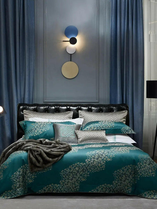 Town Style High - end Affordable Luxury Style Cotton Four - piece Bedding Set - Textilura