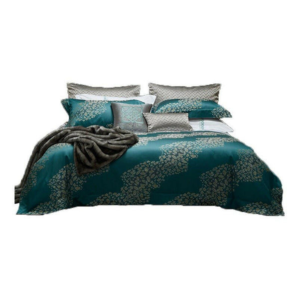 Town Style High - end Affordable Luxury Style Cotton Four - piece Bedding Set - Textilura