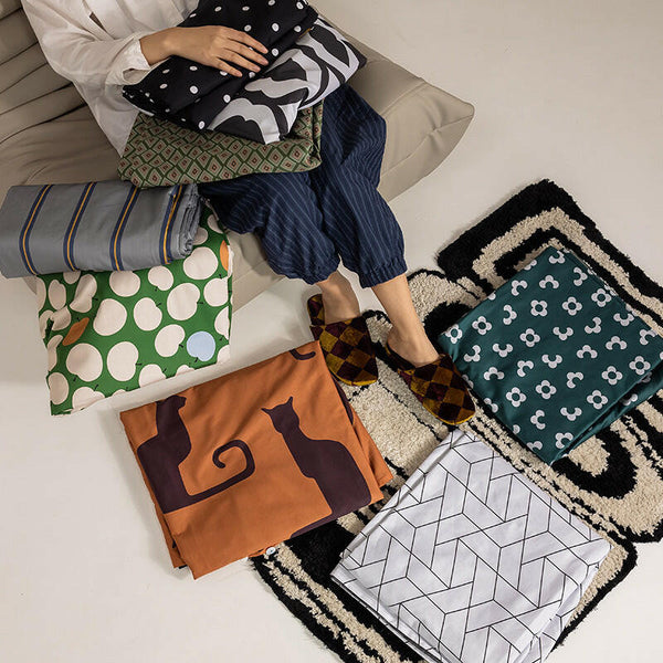 Xinjiang Long - staple Cotton Digital Printing Bedding Set Of Four - Textilura