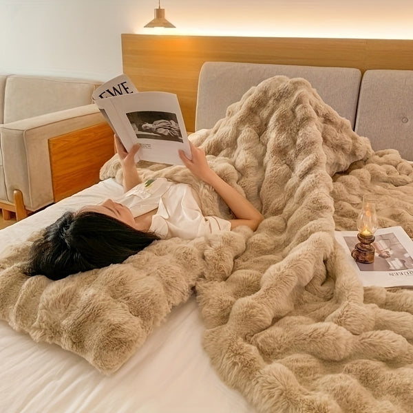 Ultra-Soft Plush Throw Blanket