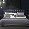 Light Luxury Solid 140 Thread Count Embroidery Solid Four Piece Bedding Set