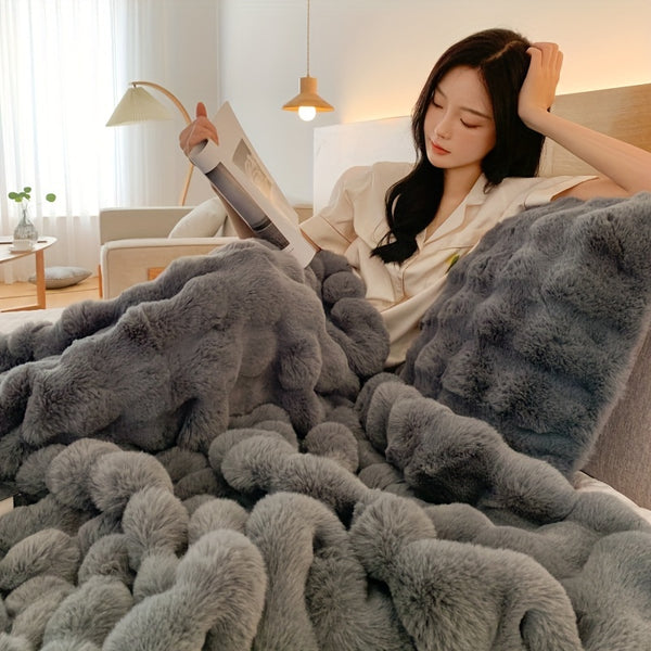 Ultra-Soft Plush Throw Blanket