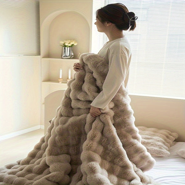 Ultra-Soft Plush Throw Blanket