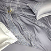 120 Long-staple Cotton Four-piece Set High-grade Simple Embroidery Light Luxury Quilt Cover Bed Sheet Bedding