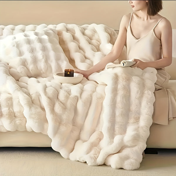 Ultra-Soft Plush Throw Blanket