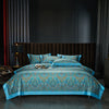 140 Cotton Satin Digital Printed Four-piece Bedding Set