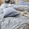 Cotton Washed Double-layer Yarn Four-piece Bedding Set