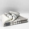 Alpaca Bed Blanket - Striped