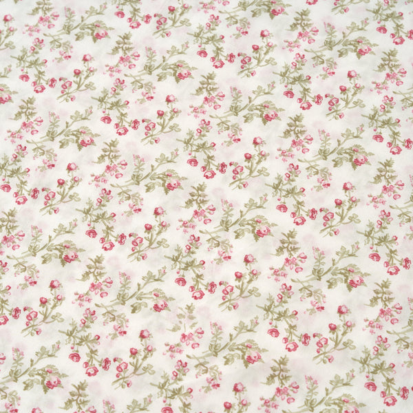 DaDa Bedding Collection Romantic Coquette Sheet Set - 100% Cotton [ Poplin Cotton ] Floral Fitted & Flat Sheets with Pillowcases - Deep Pocket Design - Soft, Breathable, Wrinkle-Resistant