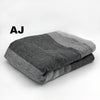 Alpaca Bed Blanket - Striped