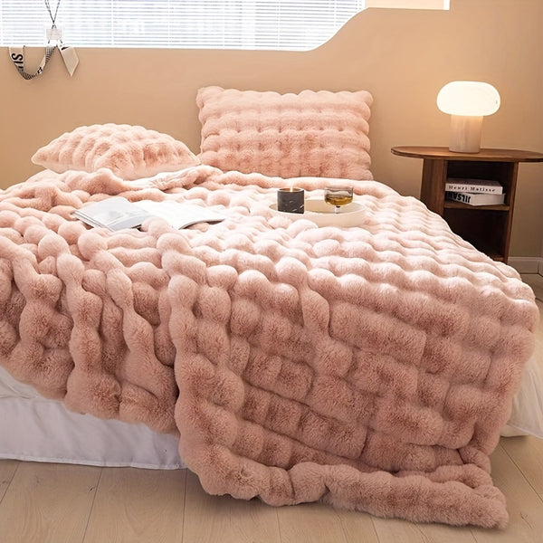 Ultra-Soft Plush Throw Blanket