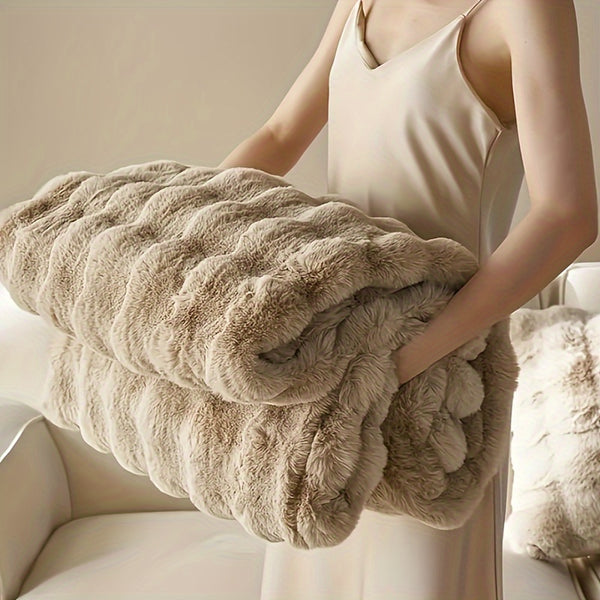 Ultra-Soft Plush Throw Blanket