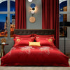 Town Style High-end Affordable Luxury Style Cotton Four-piece Bedding Set