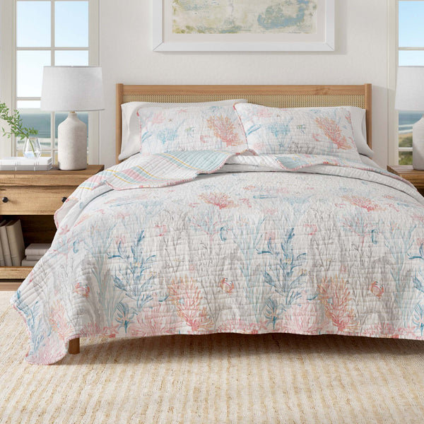 Coastal Coral Reef Quilt Set - Caymen Collection